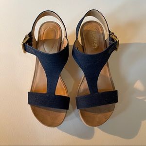 Reaction Kenneth Cole Card Wedge - Indigo ( Sz. 6)